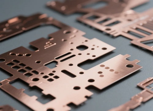 Kopparfolie laserbearbetning med laserkontrollsystem