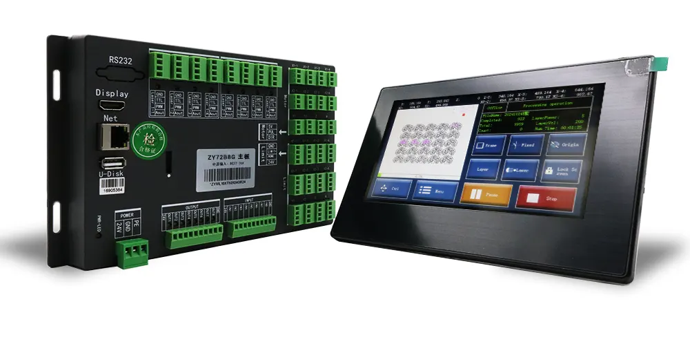 ZY72B8G Laser Cutting and Engraving Control System For CO2