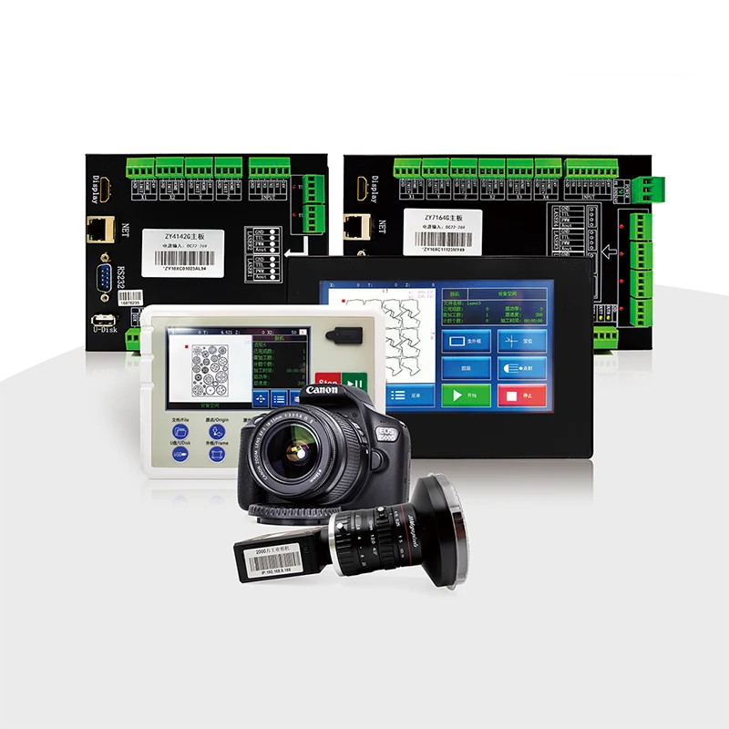 ZY7164G-2000 Panoramautsikt Laserkontrollsystem för textil