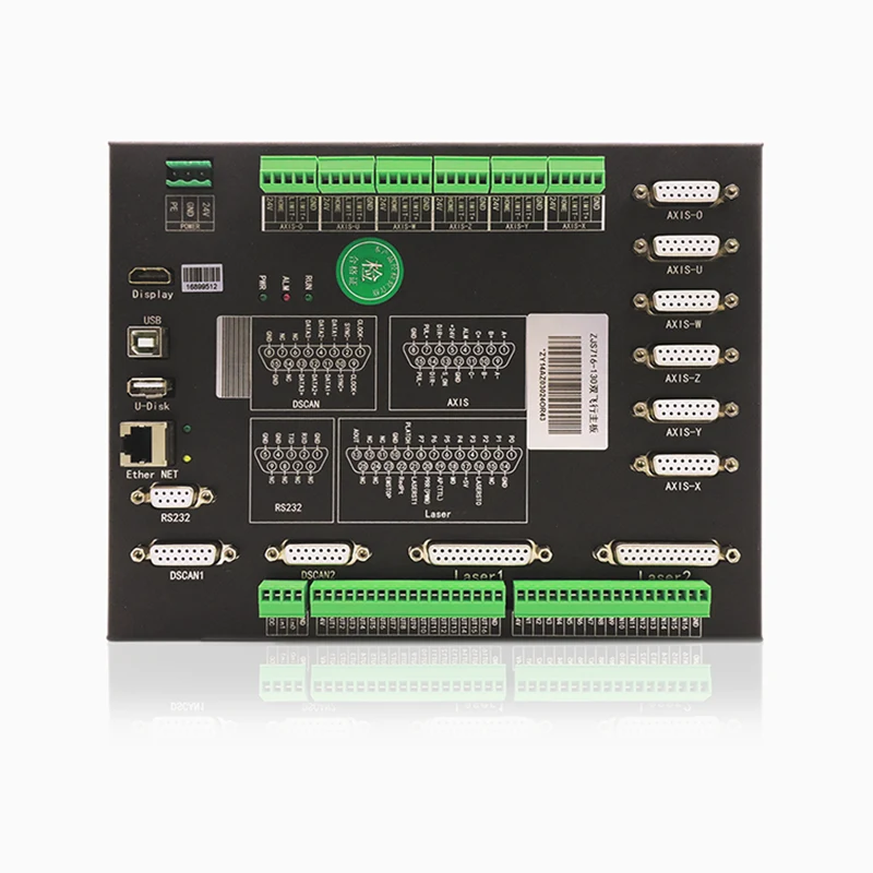 ZJS716-130 Galvanometer Dual Flight Vision Laser Control Card för 3C Film