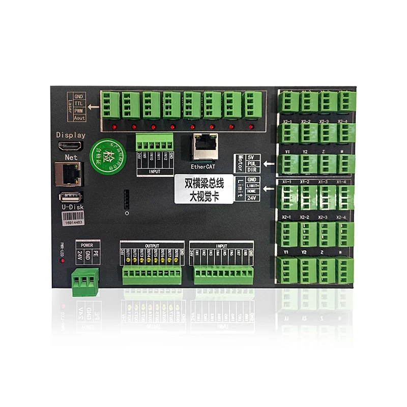 ZY72B8E-2000N Ethercat Laser Controller för dubbel strålmarkering